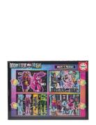 Educa Multi 4 Puzzles Monster High 50+80+100+150 Toys Puzzles And Game...