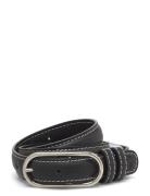 Becksöndergaard Glossy Nola Leather Belt Svart