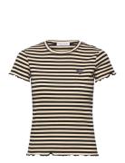 Maison Labiche Paris Folies Mini Patch Coeur/ Gots Beige