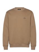 Mads Nørgaard Standard Crew Logo Sweat Brun