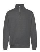 Lindbergh Half Zip Sweat Grå