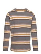 Minymo T-Shirt Ls Y/D Multi/patterned