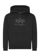 Alpha Industries Basic Hoody Carbon Svart