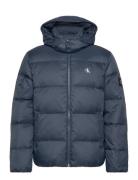 Calvin Klein Jeans Essentials Down Jacket Marinblå