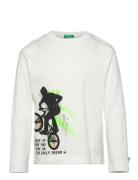 United Colors Of Benetton T-Shirt L/S Vit