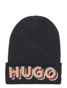 Hugo Kids Pull On Hat Svart