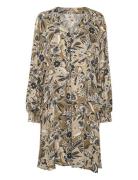 Culture Cuibi Dittemarie Short Dress Khaki Green