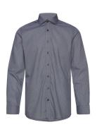 Bruun & Stengade Bs Dwight Modern Fit Shirt Marinblå