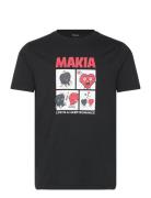 Makia Cartoon T-Shirt Svart