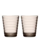 Iittala Aino Aalto 22Cl Glas 2Stk Beige