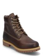 Timberland Timberland Premium 6 Inch Lace Up Waterproof Boot Brown Bru...