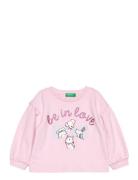 United Colors Of Benetton Sweater L/S Rosa