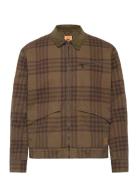 Timberland Strafford Printed Jacket Plaid Print Brun