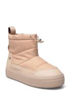 Tommy Hilfiger Flag Nylon Mini Snowboot Beige