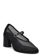 ALOHAS Esha Mesh Black Pumps Svart