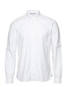 Lindbergh Solid Oxford Shirt L/S Vit