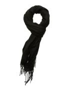 Jack & J S Jacsolid Woven Scarf Noos Svart