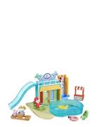 Peppa Pig Peppa's Waterpark Playset Toys Playsets & Action Figures Pla...