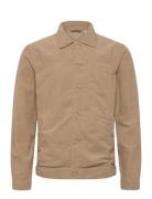 Lindbergh Corduroy Overshirt Beige