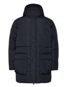 Lee Jeans Long Puffer Jacket Svart