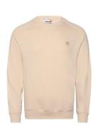 Timberland Exeter River Brushed Back Crew Sweatshirt Angora Beige