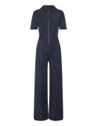 Desigual Jumpsuit Farm Marinblå