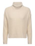 Vero Moda Vmomega Ls Rollneck Pullover Boo Kräm