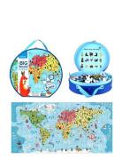 Barbo Leksaker Our Big World Puzzle, 200 Pcs In A Suitcase. Where Does...