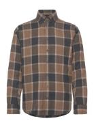 Bruun & Stengade Bs Wilton Casual Modern Fit Shirt Brun