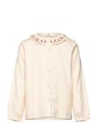 En Fant Shirt Woven Kräm