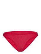 Tommy Hilfiger Cheeky High Leg Bikini Print Röd