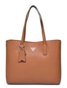 GUESS Meridian Girlfriend Tote Brun