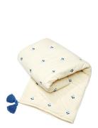 Cam Cam Copenhagen Kids Embroidered Blanket - Ocs - Bows Kräm