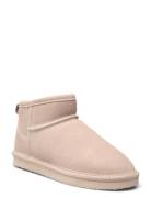 Bianco Biasnow Ancle Boot Suede Kräm