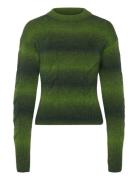 ALOHAS Aspen Pink Sweater Khaki Green