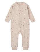 Liewood Birk Printed Pyjamas Jumpsuit Kräm