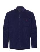 Polo Ralph Lauren Corduroy Full-Zip Overshirt Marinblå