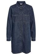 NOISY MAY Nmnew Signe L/S Denim Dress Vi002Mb Noos Blå