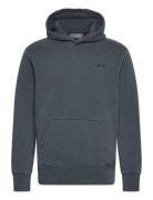 Superdry Vintage Washed Hoodie Marinblå