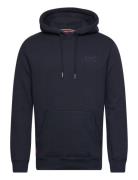 Superdry Essential Logo Hoodie Marinblå