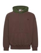 Timberland Heavy Boucle Hoodie Chocolate Brown Brun