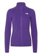 The North Face W 100 Glacier Fz - Eu Lila