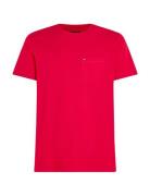 Tommy Hilfiger Essential Solid Pocket Tee Röd