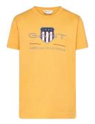 GANT Archive Shield Ss T-Shirt Gul