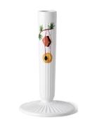 Kähler Hammershøi Christmas Candle Holder H16 White W. Deco Vit