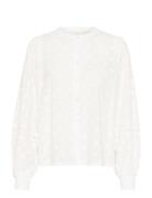 Kaffe Kaenya Blouse Vit