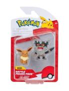 Pokemon Pokemon Battle Figure Perrserker And Eevee Multi/patterned