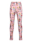 Pippi Langstrømpe Pippi And Friends Leggings Rosa