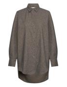 Rabens Sal R Mini Check Shirt - Elin Brun