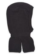 Color Kids Balaclava - Wool W. Windstop Svart